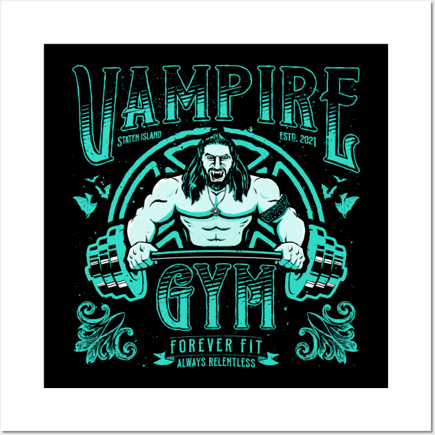 Vampire Gym Wall Art by teesgeex